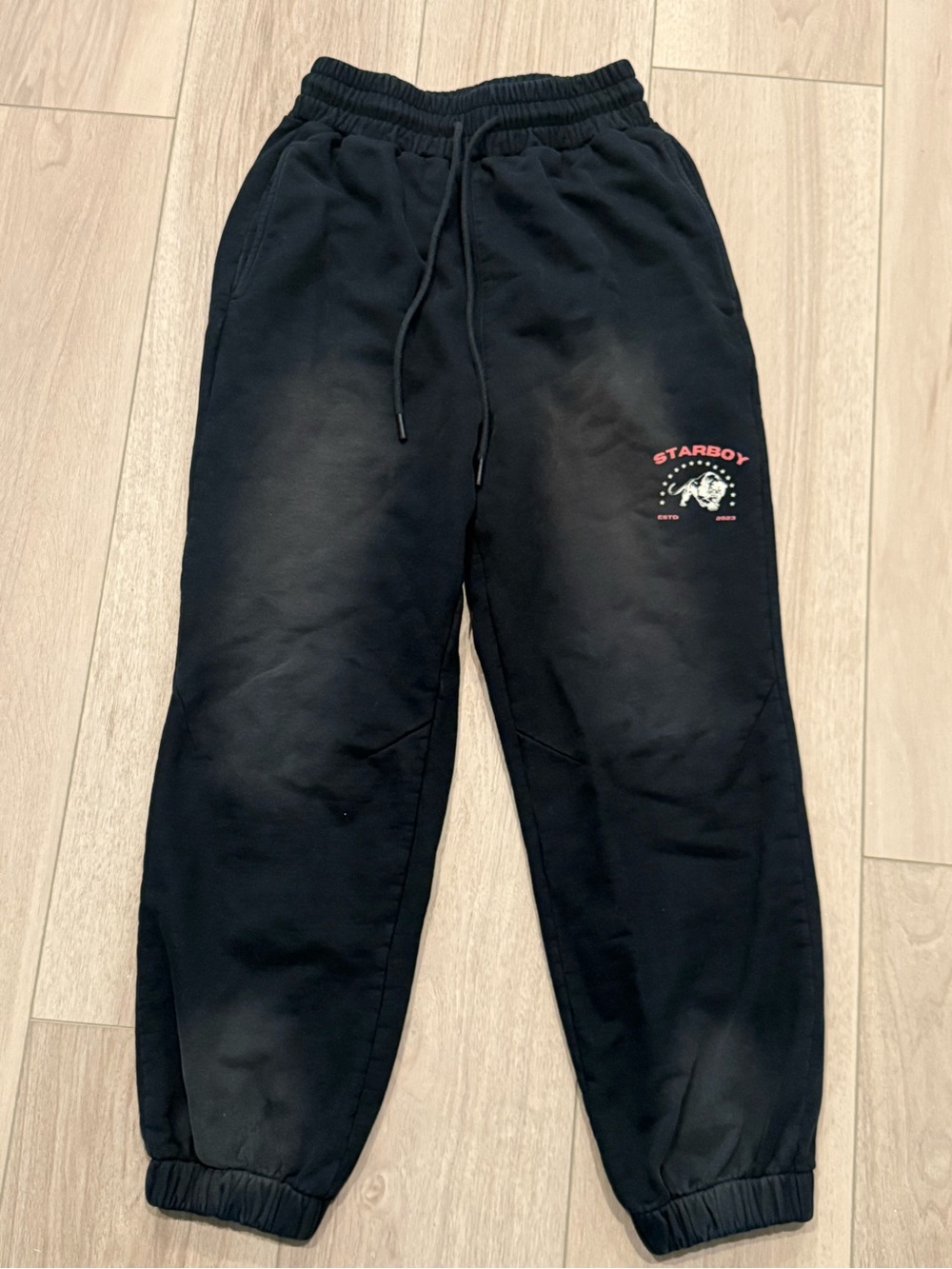 Organic Starboy Black Sweatpants